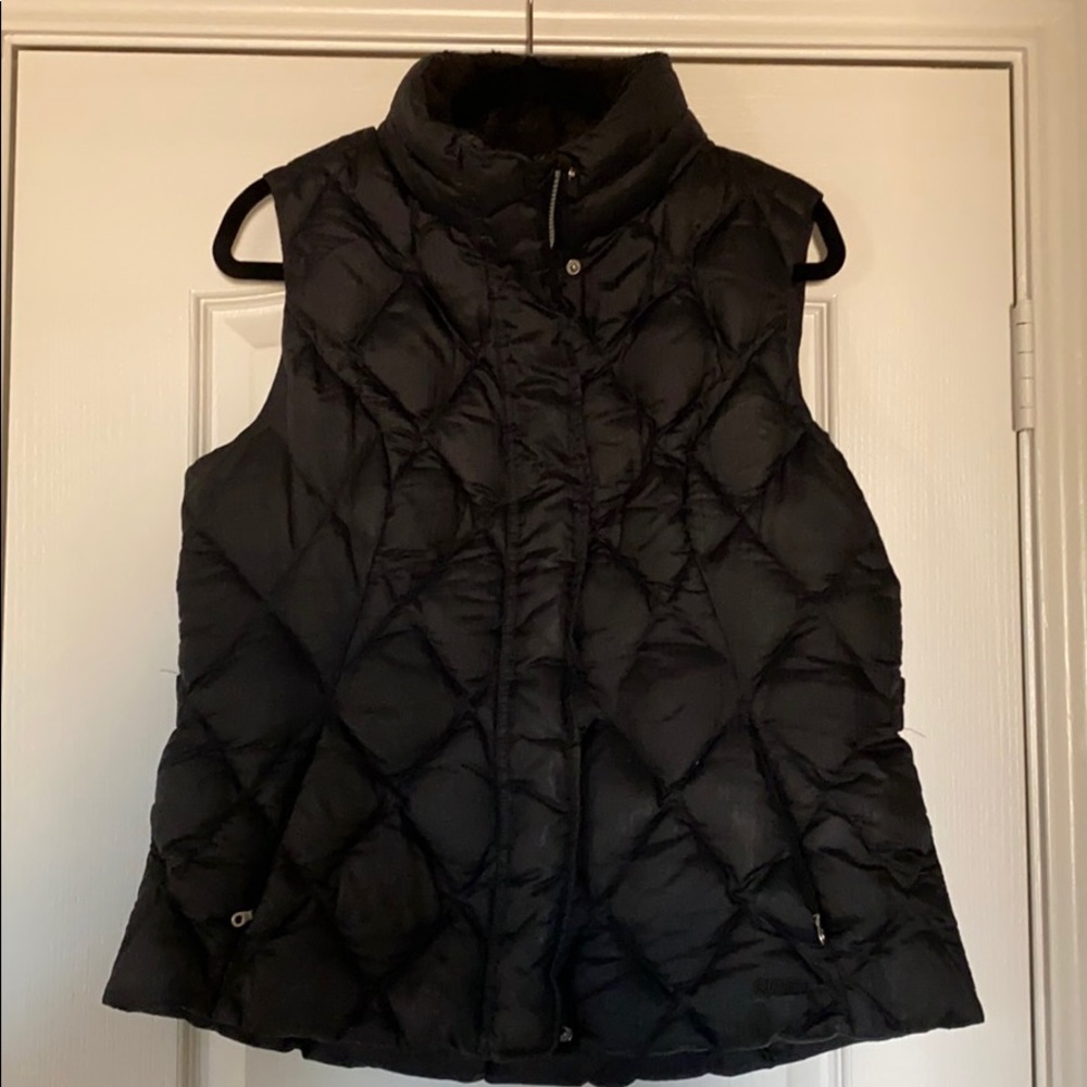 Eddie Bauer Black Goose down vest